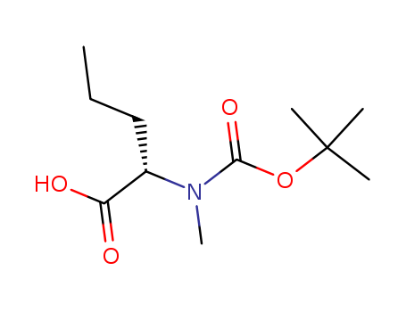 (S)-2-((tert-Butoxycarbonyl)(methyl)amino)pentanoic acid