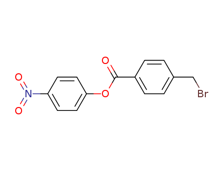 (4-nitrophenyl) 4-(bromomethyl)benzoate cas  38597-13-6