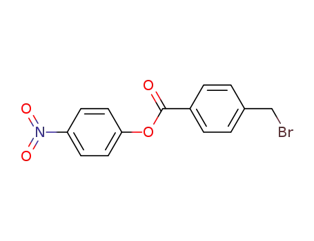 Molecular Structure of 38597-13-6 (4-nitrophenyl 4-(bromomethyl)benzoate)