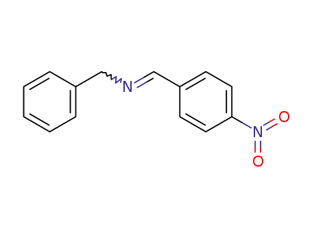Molecular Structure of 126178-30-1 ((E)-N-benzyl-1-(4-nitrophenyl)methanimine)