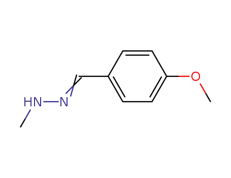 Molecular Structure of 38327-03-6 (1-(4-methoxybenzylidene)-2-methylhydrazine)