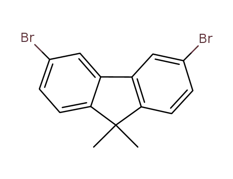 Molecular Structure of 865702-19-8 (3,6-Dibromo-9,9-dimethylfluorene)