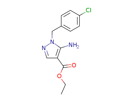 5-AMINO-1-(4-CHLORO-BENZYL)-1H-PYRAZOLE-4-CARBOXYLIC ACID ETHYL ESTER