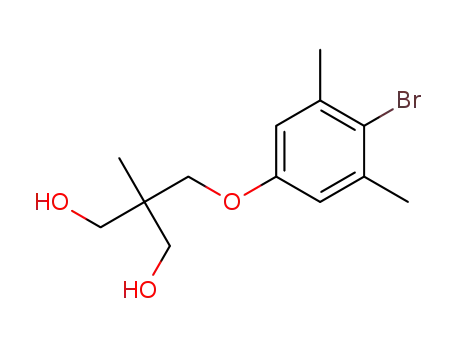 2-((4-bromo-3,5-dimethylphenoxy)methyl)-2-methylpropane-1,3-diol