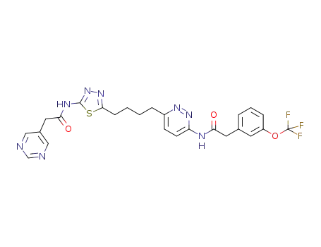 C<sub>25</sub>H<sub>23</sub>F<sub>3</sub>N<sub>8</sub>O<sub>3</sub>S