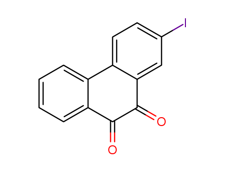 9,10-Phenanthrenedione,2-iodo-