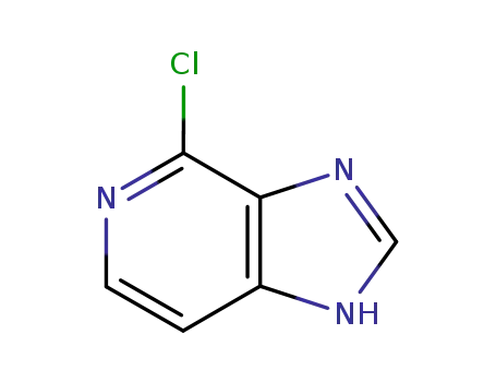 Molecular Structure of 2770-01-6 (4-CHLORO-1-H-IMIDAZO[4,5-C]PYRIDINE)