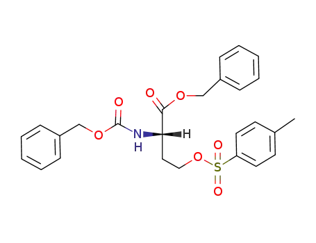 benzyl L-2-<(carbobenzyloxy)amino>-4-<(p-tolylsulfonyl)oxy>butyrate