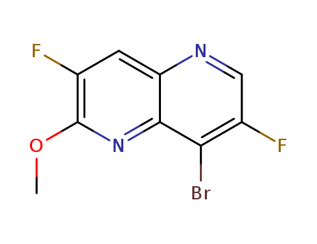 8-Bromo-3,7-difluoro-2-methoxy-1,5-naphthyridine