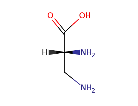 Molecular Structure of 6018-54-8 (DL-2,3-DIAMINOPROPANOICACID)