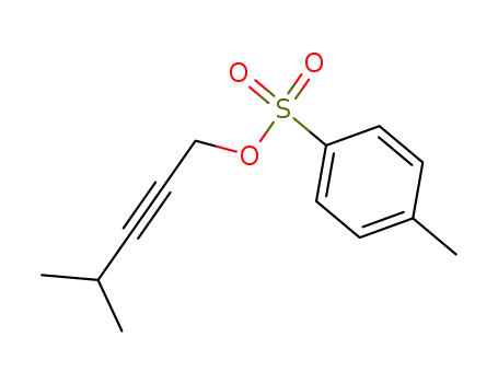 Molecular Structure of 51721-35-8 (3-Hexyn-1-ol, 4-methylbenzenesulfonate)