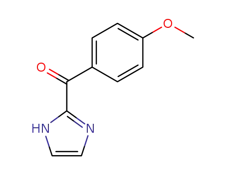 Molecular Structure of 68090-12-0 (Methanone, 1H-imidazol-2-yl(4-methoxyphenyl)-)