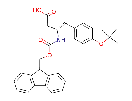Molecular Structure of 219967-69-8 (FMOC-L-BETA-HOMOTYROSINE(OTBU))
