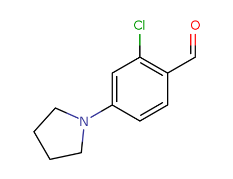 2-Chloro-4-(pyrrolidino)benzaldehyde