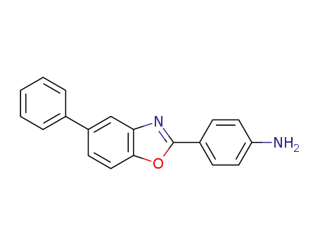 Benzenamine, 4-(5-phenyl-2-benzoxazolyl)-