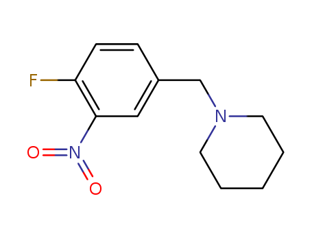 1-(4-Fluoro-3-nitrobenzyl)piperidine