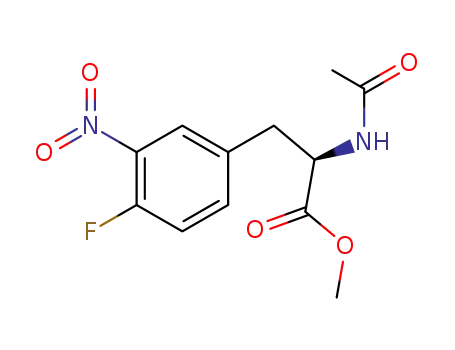 D-Phenylalanine, N-acetyl-4-fluoro-3-nitro-, methyl ester