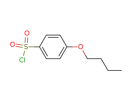 Molecular Structure of 1138-56-3 (4-(N-BUTOXY)BENZENESULFONYL CHLORIDE)