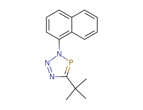 3H-1,2,3,4-Triazaphosphole, 5-(1,1-dimethylethyl)-3-(1-naphthalenyl)-