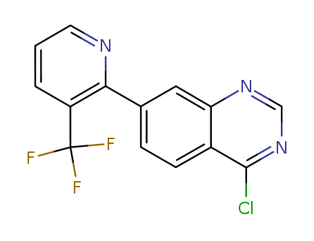 4-CHLORO-7-[3-(TRIFLUOROMETHYL)PYRIDIN-2-YL]QUINAZOLINE