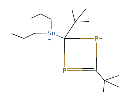 2,4-di-tert-butyl-2-hydridodipropylstannyl-1,2-dihydro-1λ(3),3λ(3)-diphosphete
