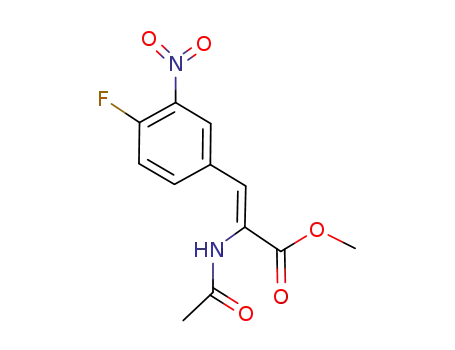 2-Propenoic acid, 2-(acetylamino)-3-(4-fluoro-3-nitrophenyl)-, methyl
ester, (2Z)-