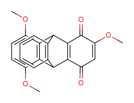 2,5,8-Trimethoxy-9,10-dihydro-9,10-[1,2]benzenoanthracene-1,4-dione