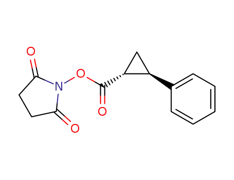 (1R,2R)-2,5-dioxopyrrolidin-1-yl 2-phenylcyclopropanecarboxylate