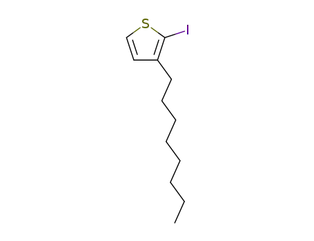 Molecular Structure of 153938-80-8 (Thiophene, 2-iodo-3-octyl-)