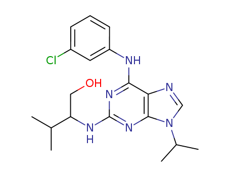 PURVALANOL A; (R)-2-(6-(3-chlorophenylamino)-9-isopropyl-9H-purin-2-ylamino)-3-methylbutan-1-ol