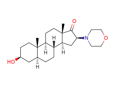 16β-morpholino-3β-hydroxy-5α-androstan-17-one