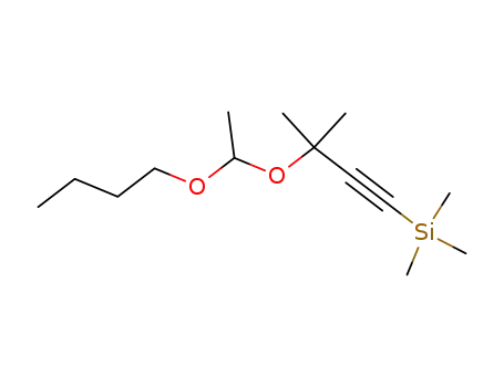 [3-(1-butoxy-ethoxy)-3-methyl-but-1-ynyl]-trimethyl-silane