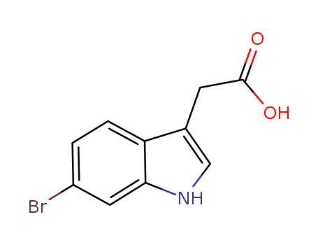 1H-Indole-3-aceticacid,6-bromo-(9CI)  Cas no.152213-66-6 98%