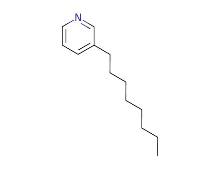 Molecular Structure of 58069-37-7 (3-Octylpyridine)