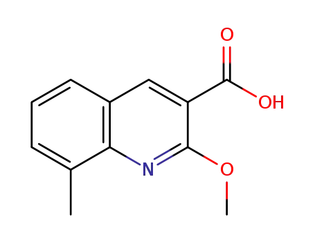 8-methyl-2-methoxyquinoline-3-carboxylic acid