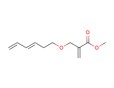 2-[((E)-Hexa-3,5-dienyl)oxymethyl]-acrylic acid methyl ester