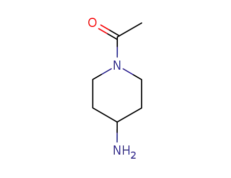 Molecular Structure of 160357-94-8 (1-Acetylpiperidin-4-amine)