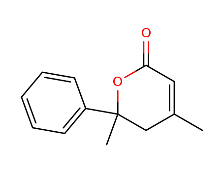 2H-Pyran-2-one, 5,6-dihydro-4,6-dimethyl-6-phenyl-