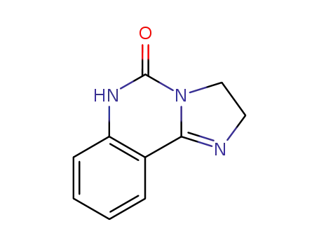 Molecular Structure of 38767-52-1 (Imidazo[1,2-c]quinazolin-5(3H)-one,2,6-dihydro-)