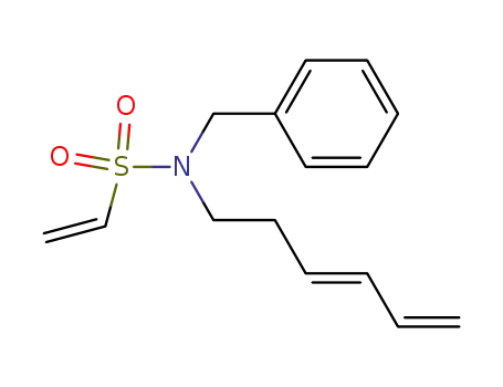 N-benzyl-N-(3E)-3,5-hexadien-1-yl vinylsulfonamide