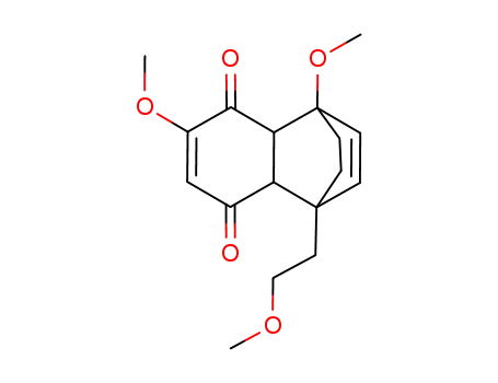1,4,4a,8a-tetrahydro-1,7-dimethoxy-4-(2'-methoxyethyl)-1,4-ethanonaphthalene-5,8-dione