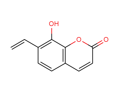 2H-1-Benzopyran-2-one, 7-ethenyl-8-hydroxy-