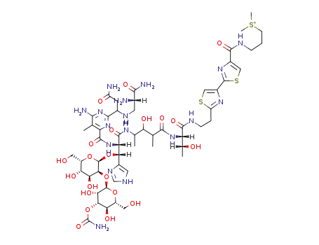 Molecular Structure of 11116-31-7 (BLEOMYCIN A2)