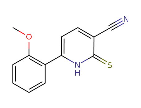 6-(2-methoxyphenyl)-3-cyanopyridine-2-(1H)-thione