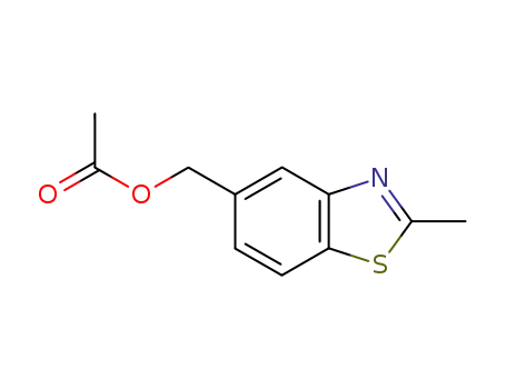 5-벤조티아졸메탄올,2-메틸-,아세테이트(6CI)