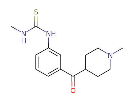 4-[3-(methylthioureido)benzoyl]-1-methylpiperidine