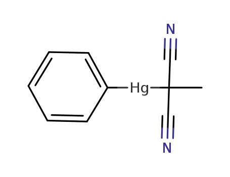 Mercury, (1,1-dicyanoethyl)phenyl-