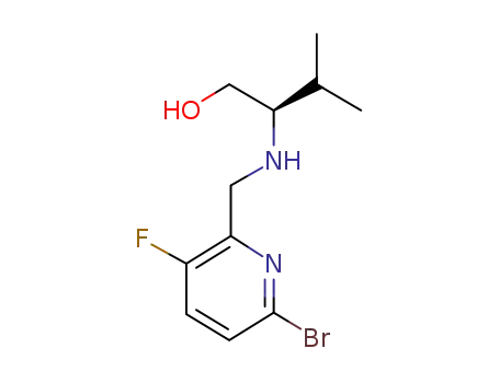 (2R)-2-{[(6-bromo-3-fluoropyridin-2-yl)methyl]amino}-3-methylbutan-1-ol