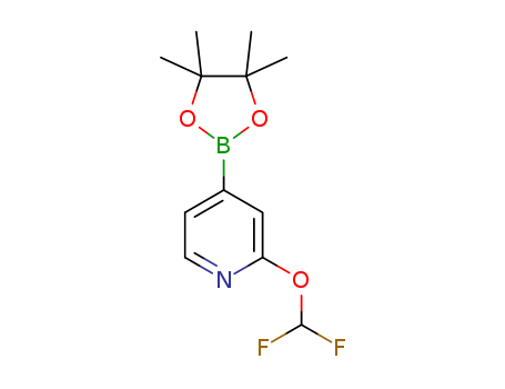 2-(Difluoromethoxy)-4-(4,4,5,5-tetramethyl-1,3,2-dioxaborolan-2-yl)pyridine