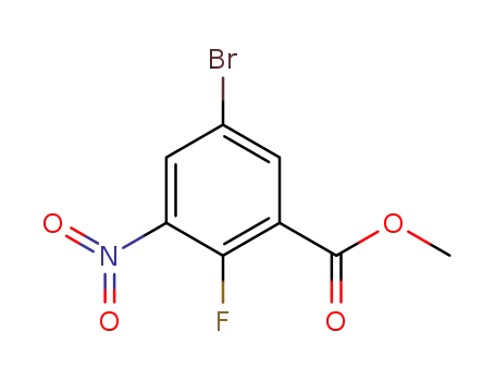 메틸 5-브로모-2-플루오로-3-니트로벤조에이트